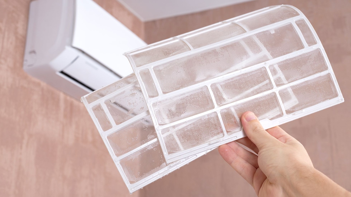 Filthy HVAC filters
